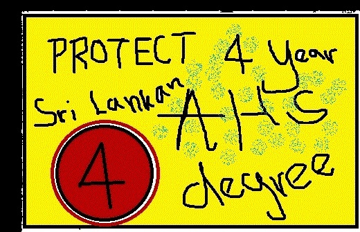 PROTECT 4 YEAR AHS DEGREE PROGRAMME.
